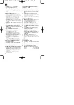 Preview for 48 page of EINHELL 43.406.80 Operating Instructions Manual