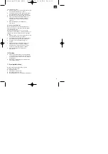 Preview for 11 page of EINHELL 43.407.05 Operating Instructions Manual