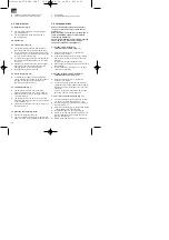 Preview for 16 page of EINHELL 43.407.05 Operating Instructions Manual