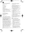 Preview for 18 page of EINHELL 43.407.05 Operating Instructions Manual