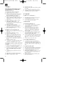 Preview for 22 page of EINHELL 43.407.05 Operating Instructions Manual