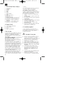 Preview for 36 page of EINHELL 43.407.05 Operating Instructions Manual