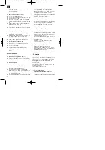 Preview for 40 page of EINHELL 43.407.05 Operating Instructions Manual