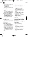 Preview for 46 page of EINHELL 43.407.05 Operating Instructions Manual