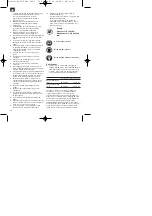 Preview for 50 page of EINHELL 43.407.05 Operating Instructions Manual