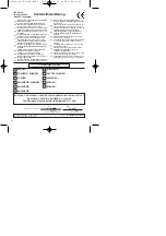 Preview for 62 page of EINHELL 43.407.05 Operating Instructions Manual