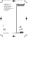 Preview for 1 page of EINHELL 43.407.62 Original Operating Instructions