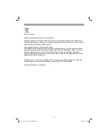 Preview for 16 page of EINHELL 43.407.90 Original Operating Instructions