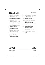 Предварительный просмотр 1 страницы EINHELL 43.453.20 Original Operating Instructions