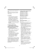 Предварительный просмотр 168 страницы EINHELL 43.504.11 Operating Instructions Manual