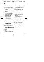 Предварительный просмотр 18 страницы EINHELL 43.504.86 Operating Instructions Manual