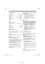 Предварительный просмотр 49 страницы EINHELL 43.506.20 Original Operating Instructions