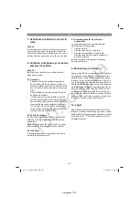 Предварительный просмотр 124 страницы EINHELL 43.506.20 Original Operating Instructions