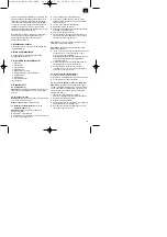 Preview for 19 page of EINHELL 43.507.10 Operating Manual