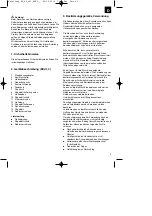 Preview for 5 page of EINHELL 4309018 Original Operating Instructions