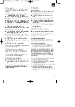 Preview for 11 page of EINHELL 4309018 Original Operating Instructions