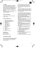 Preview for 29 page of EINHELL 4309018 Original Operating Instructions