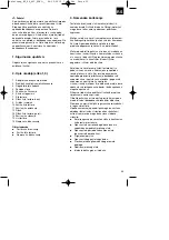 Preview for 33 page of EINHELL 4309018 Original Operating Instructions