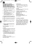 Preview for 44 page of EINHELL 4309018 Original Operating Instructions