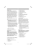 Preview for 73 page of EINHELL 4321200 Original Operating Instructions