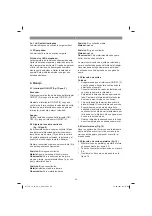 Preview for 95 page of EINHELL 4321200 Original Operating Instructions