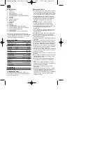 Preview for 6 page of EINHELL 4330860 Operating Instructions Manual