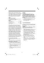 Preview for 12 page of EINHELL 4340548 Operating Instructions Manual