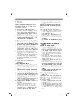 Preview for 13 page of EINHELL 4340548 Operating Instructions Manual