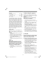 Preview for 26 page of EINHELL 4340548 Operating Instructions Manual