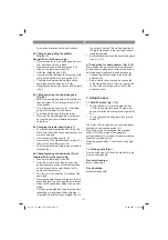 Preview for 27 page of EINHELL 4340548 Operating Instructions Manual