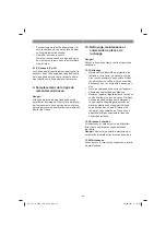 Preview for 42 page of EINHELL 4340548 Operating Instructions Manual