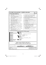 Preview for 59 page of EINHELL 4340548 Operating Instructions Manual