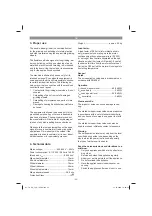 Предварительный просмотр 22 страницы EINHELL 44.125.59 Original Operating Instructions