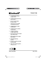 EINHELL 44.125.60 Original Operating Instructions предпросмотр