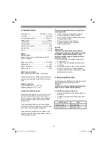 Предварительный просмотр 98 страницы EINHELL 44.309.60 Original Operating Instructions