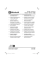 Предварительный просмотр 1 страницы EINHELL 44.311.10 Original Operating Instructions