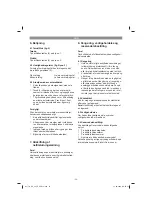 Preview for 35 page of EINHELL 44.620.05 Original Operating Instructions