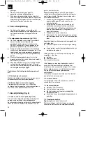 Предварительный просмотр 36 страницы EINHELL 44.650.32 Operating Instructions Manual