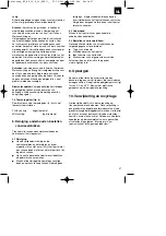 Предварительный просмотр 37 страницы EINHELL 44.650.32 Operating Instructions Manual