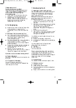 Предварительный просмотр 51 страницы EINHELL 44.650.32 Operating Instructions Manual