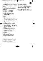 Предварительный просмотр 81 страницы EINHELL 44.650.32 Operating Instructions Manual