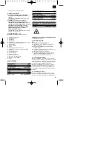 Предварительный просмотр 29 страницы EINHELL 44.710.51 Operating Instructions Manual