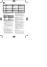 Предварительный просмотр 38 страницы EINHELL 44.710.51 Operating Instructions Manual