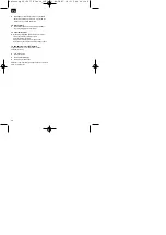 Предварительный просмотр 40 страницы EINHELL 44.710.51 Operating Instructions Manual