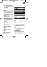 Предварительный просмотр 43 страницы EINHELL 44.710.51 Operating Instructions Manual