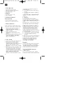 Предварительный просмотр 16 страницы EINHELL 44.720.81 Operating Instructions Manual