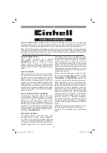 Предварительный просмотр 18 страницы EINHELL 4431143 Original Operating Instructions