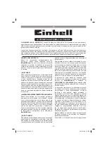 Предварительный просмотр 33 страницы EINHELL 4431143 Original Operating Instructions