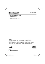 Предварительный просмотр 1 страницы EINHELL 4466239 Original Operating Instructions