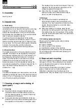 Preview for 8 page of EINHELL 45.004.80 Operating Instructions Manual